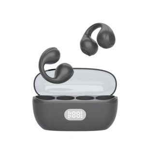 1 Pair Air8 Bluetooth Headphones Noise Reduction Ear Clip Wireless Business Earphone With Charging Cabin black  |   Bluetooth Earphones Bluetooth Earphones Black