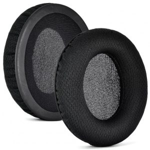 1 Pair Ear Pads Headset Sponge Cushion Replacement Parts Compatible For Kingston Cloud Stinger Core Stinger black black edge  |   Earphones Accessories Earphones & Speakers Black black edge