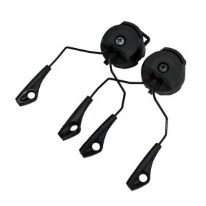 1 Pair Headset Helmet Adapter Hunting Earmuffs Support Suspension Headphones Bracket Hunting Earmuffs For Helmet Accessories black  |   Earphones Accessories Earphones & Speakers Black