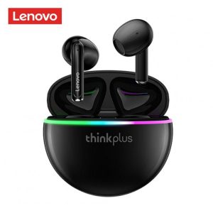 1 Pair Lenovo Xt97 Wireless Bluetooth Headset In-ear Colorful Light Music Sports Earphones Black  |   Bluetooth Earphones Bluetooth Earphones Black