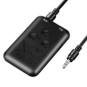 2 in 1 Bluetooth 4.2 Transmitter 3.5mm Audio Wireless Bluetooth Transmitter Receiver Adapter black  |   Earphones Accessories Earphones & Speakers Black