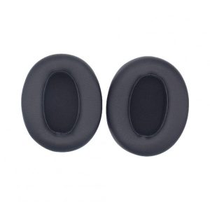 2pcs Ear Pads Cushion Compatible For Wh-xb910n Head-mounted Wireless Earphone Leather Sponge Cover Earmuffs black 1 pair  |   Earphones Accessories Earphones & Speakers Black 1 pair