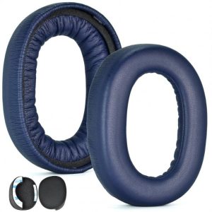 2pcs Replacement Ear Pads Cushion Cover Earpads Compatible For Jabra Elite 85h Earphone Sleeves Earmuffs blue  |   Earphones Accessories Earphones & Speakers Blue