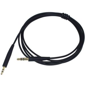 Abs  Headphone  Cable For Bose / Qc30 / Qc25 / Soundtrue / Soundlink / Oe2 Headset Cable black  |   Earphones Accessories Earphones & Speakers Black