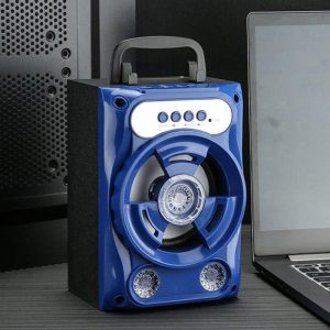 B16 Bluetooth Speaker 3D Surround Sound Large Volume Portable Outdoor Party Karaoke Speakers Tws Audio blue  |   Stereo Speakers Earphones & Speakers Blue