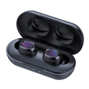 B5 TWS Bluetooth Wireless Earphone 5.0 Touch Control Earbuds Waterproof 9D Stereo Music Headset black  |   Bluetooth Earphones Bluetooth Earphones Black