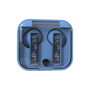 B62 Wireless Earbuds Stereo Earphones With Transparent Charging Case Noise Reduction Headphones For Cell Phone Gaming Computer blue  |   Bluetooth Earphones Bluetooth Earphones Blue