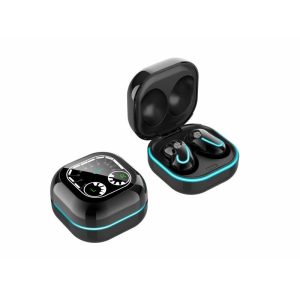 Bluetooth Earphones Breathing Light Timetable Display Tws 5.1 Wireless Mini Touch Control Bluetooth Headset black  |   Bluetooth Earphones Bluetooth Earphones Black