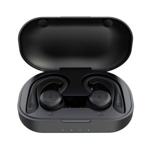 Bluetooth Headphones Ear Hook Stereo Noise Cancellation Music Earphones Waterproof Sports Headset Black  |   Bluetooth Earphones Bluetooth Earphones Black JL