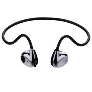 Bluetooth Headset Wireless Air Conduction Hifi Sound Head-mounted Anti-sweat Sports Headphones Black  |   Sports Headphones Earphones & Speakers Black