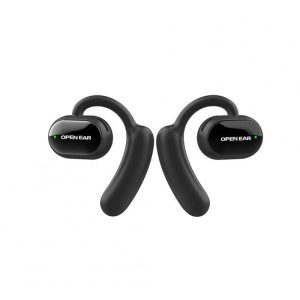 Bone Conduction Earphone Wireless Bluetooth-compatible 5.0 Headset Waterproof Sports Fitness Noise-cancelling Sleeping Earbuds black  |   Sports Headphones Earphones & Speakers Black