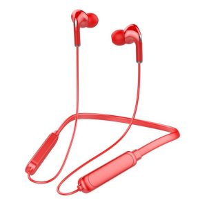 Bt-71 Neck-mounted Bluetooth 5.0 In-ear Wireless  Sports Headphones red  |   Sports Headphones Earphones & Speakers Red