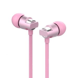 Celebrat C8 Wired Earbuds In-Ear Headphones With Heavy Bass Noise Isolating High Sound Earphones For All 3.5mm Jack rose gold  |   Wired Earphones Earphones & Speakers Rose gold