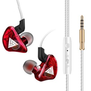 CK5 Sport Wired Earphone Red  |   Sports Headphones Earphones & Speakers Red