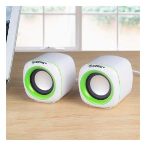 Computer Speakers Stereo Deep Bass Sound Box Speaker For Pc Laptop Music Player Subwoofer Multimedia Loudspeakers White green  |   Stereo Speakers Earphones & Speakers Stereo Speakers