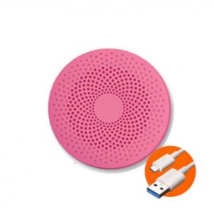 Cute Portable Mini Voice Control Bluetooth Speaker with Phone Function Pink  |   Stereo Speakers Earphones & Speakers Pink