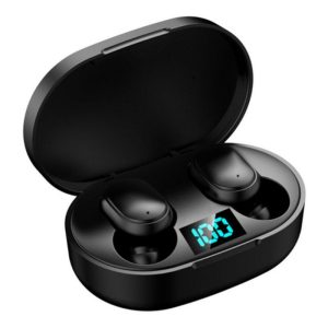 E6S Wireless Earbuds Wireless Ultra Long Playtime Headphones With Charging Case Waterproof Earbuds For Sports Working black  |   Bluetooth Earphones Bluetooth Earphones Black