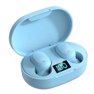 E6S Wireless Earbuds Wireless Ultra Long Playtime Headphones With Charging Case Waterproof Earbuds For Sports Working blue  |   Bluetooth Earphones Bluetooth Earphones Blue