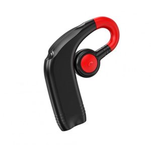 Ear-mounted Headset Business Bluetooth-compatible 5.2 Ultra-long Standby Sports Wireless Car Headphones red black  |   Sports Headphones Earphones & Speakers Red black