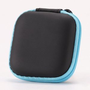 EVA Earphone Protective Bag Box Digital Charger Headphone Storage Bag Usb Data Cable Organizer Carrying Pouch Blue  |   Earphones Accessories Earphones & Speakers Blue