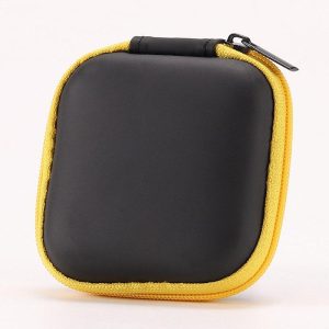 EVA Earphone Protective Bag Box Digital Charger Headphone Storage Bag Usb Data Cable Organizer Carrying Pouch Yellow  |   Earphones Accessories Earphones & Speakers Earphones Accessories