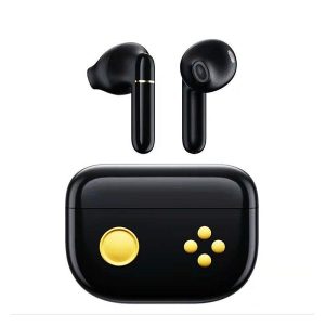 F2 Bluetooth-compatible  5.0  Headphones Low Latency Noise Cancelling Sports In-ear Earbuds Long Battery Life Gaming Wireless Tws Headset black  |   Bluetooth Earphones Bluetooth Earphones Black