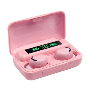 F9 Wireless Earbuds CVC 8.0 Noise Reduction 9d Hifi Stereo in Ear Headphone Waterproof Sports Headphones Pink  |   Bluetooth Earphones Bluetooth Earphones Bluetooth Earphones