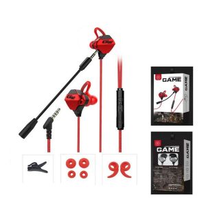 G10A Wired Gaming Headset Stereo Noise Reduction Sound Support Call Conversation red  |   Wired Earphones Earphones & Speakers Red