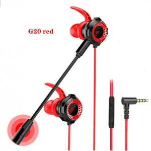 G20 Gaming Earphone For Pubg PS4 CSGO Casque Games Headset 7.1 With Mic Volume Control PC Gamer Earphones G20 red  |   Wired Earphones Earphones & Speakers G20 red