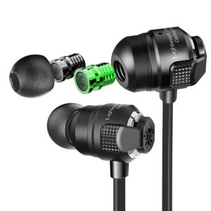 G23 Wired Earbuds In-Ear Headphones With Chang Voice Function High Sound Quality Earphones For All 3.5mm Jack Device black  |   Wired Earphones Earphones & Speakers Black