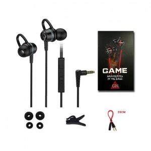 G26 Wired 3.5mm Plug In-ear Gaming Headset With Microphone For Mobile Phone Computer Black  |   Wired Earphones Earphones & Speakers Black