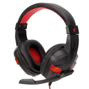 Gaming Headset Deep Bass Stereo Computer Game Headphones with Microphone LED Light red light  |   Gaming Headsets Earphones & Speakers Gaming Headsets