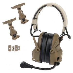 Gen 6 Communication Headset Head Mounted Noise Reduction Headset Silicone Earmuffs (no Pickup) mud color  |   Sports Headphones Earphones & Speakers Mud color