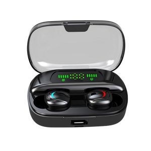 H26 Wireless Earbuds Ultra Long Playtime Headphones With Power Display Charging Case Waterproof Earbuds Stereo Microphone Earphones For Sports Running Hiking Working H26 black—boxed  |   Bluetooth Earphones Bluetooth Earphones Bluetooth Earphones