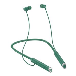 Headphones Neckband 18H Ultra-Long Playtime Headset In-Ear Neckband Earphones For Phone Call Music Sports green  |   Sports Headphones Earphones & Speakers Green