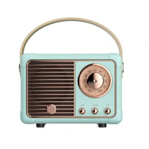 HM11 Retro Speakers Audio Home Outdoor Stereo Speaker Portable Wireless Speaker For Home Kitchen Office Travelling blue  |   Stereo Speakers Earphones & Speakers Blue