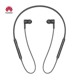 Huawei FreeLace Sport Earphone Bluetooth Wireless Headset Memory Cable Metal Cavity IPX5 Fast Charging black  |   Sports Headphones Earphones & Speakers Black