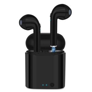 i7 Tws Wireless  Headphones Bluetooth-compatible 5.0 Headset Sports Earbud With Microphone Charging Box Suitable For All Smartphones Black dual earphone  |   Bluetooth Earphones Bluetooth Earphones Black dual earphone