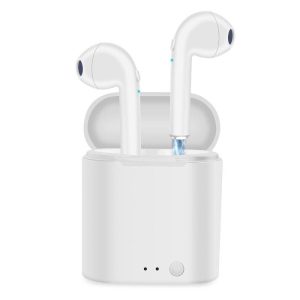 i7 Tws Wireless  Headphones Bluetooth-compatible 5.0 Headset Sports Earbud With Microphone Charging Box Suitable For All Smartphones White dual earphone  |   Bluetooth Earphones Bluetooth Earphones Bluetooth Earphones