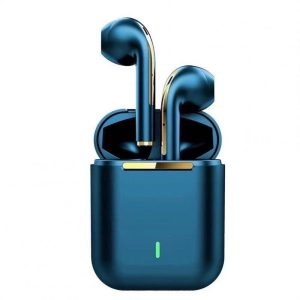 J18 Wireless Earbuds 20H Playtime Stereo Sound Earphones With Charging Case For Smart Phone Computer Laptop blue  |   Bluetooth Earphones Bluetooth Earphones Blue