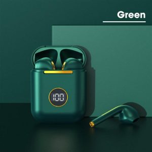 J18 X1 Wireless  Headset With Digital Display Bluetooth-compatible Tws Intelligent Noise Reduction Touch-control Sports Headphones X1 green  |   Bluetooth Earphones Bluetooth Earphones Bluetooth Earphones