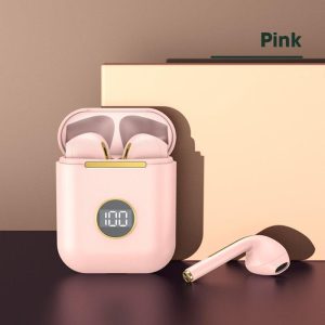 J18 X1 Wireless  Headset With Digital Display Bluetooth-compatible Tws Intelligent Noise Reduction Touch-control Sports Headphones X1 pink  |   Bluetooth Earphones Bluetooth Earphones Bluetooth Earphones