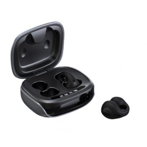 JX80 Wireless Bone Conduction Earbuds With Power Display Charging Case Ultra Long Battery Life Noise Canceling Headphones For Sports Laptop Tablet Computer Phones black  |   Bluetooth Earphones Bluetooth Earphones Black