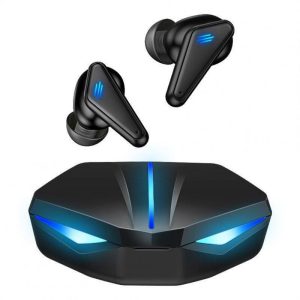 K33 Subwoofer Gaming Headset Bluetooth-compatible 5.0 Touch-control In-ear Music Earbuds With HD Microphone black  |   Bluetooth Earphones Bluetooth Earphones Black