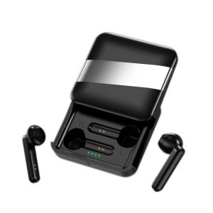 K56 Wireless Earbuds Ultra Long Playtime Stereo Sound Earphones With Sliding Charging Case Built In Microphone Headphones For Cell Phone Computer Laptop Tablet PC black  |   Bluetooth Earphones Bluetooth Earphones Black