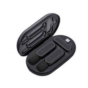 K61 Wireless Microphone Clip-On Mic Plug-Play Lapel Microphones Video Recording One to Two Type C Interface  |   Bluetooth Earphones Bluetooth Earphones Bluetooth Earphones