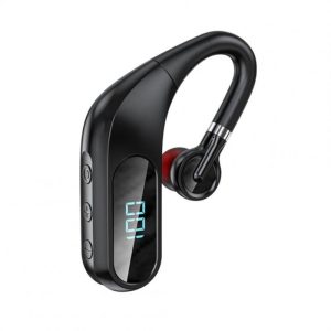 Kj10 Bluetooth-compatible 5.0 Headset Digital Display Noise Canceling Wireless Earphone Sports Headphones black  |   Sports Headphones Earphones & Speakers Black