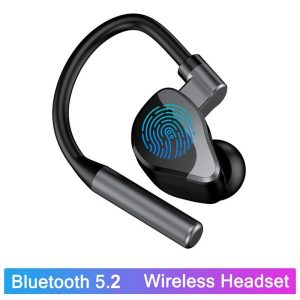 L15 TWS Wireless Earbuds Touch Control Bluetooth 5.2 Headphones IPX5 Waterproof Sports Earphones For Workout black  |   Sports Headphones Earphones & Speakers Black