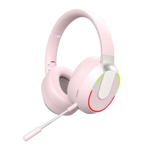 L850 Wireless Headset Stereo Sound Headphones Clear Calling Headset With Microphone For Computer Game Office Zoom Meeting pink  |   Gaming Headsets Earphones & Speakers Gaming Headsets