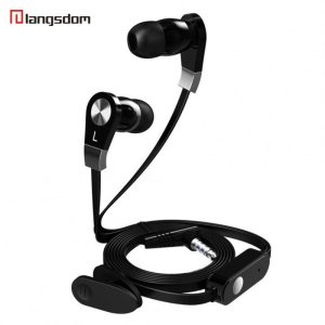 Langsdom JM02 In-ear Wire-controlled Earphones Hifi Bass Headset Built-in Microphone 3.5mm Jack Gaming Headphone black  |   Wired Earphones Earphones & Speakers Black